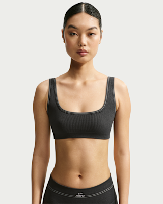 NIKE公式】NikeSKIMS Ribbed Seamless ウィメンズ マイクロスクープ